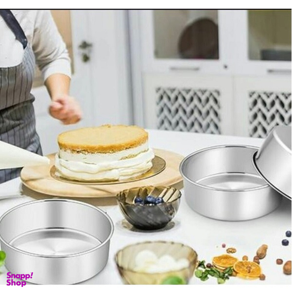 قالب مینی کیک گرد لبه بلند موج کد 2025 مجموعه 2 عددی