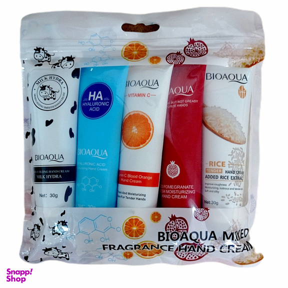 کرم مرطوب کننده بایو آکوا مدل mixed وزن 30 گرم بسته 5 عددی