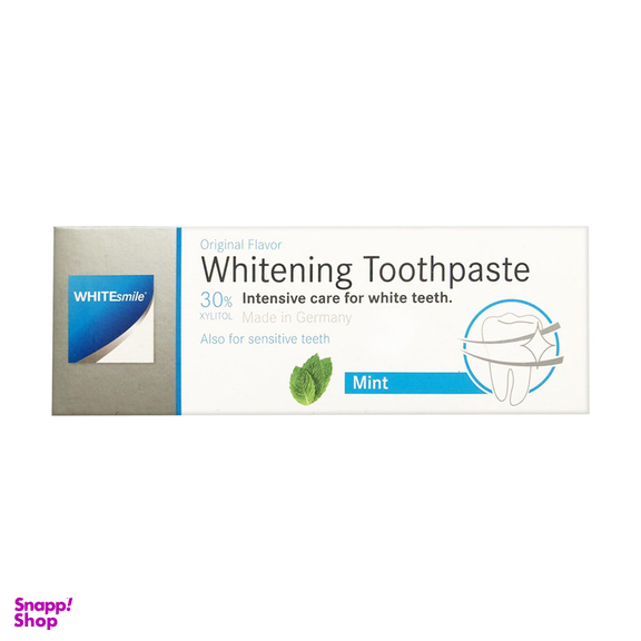 خمیر دندان سفید کننده وایت اسمایل مدل Whitening حجم 75میلی لیتر