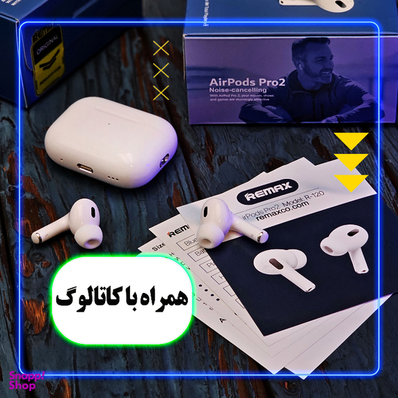 ایرفون بی سیم بلوتوثی ریمکس مدل AirPods Pro2 R-120