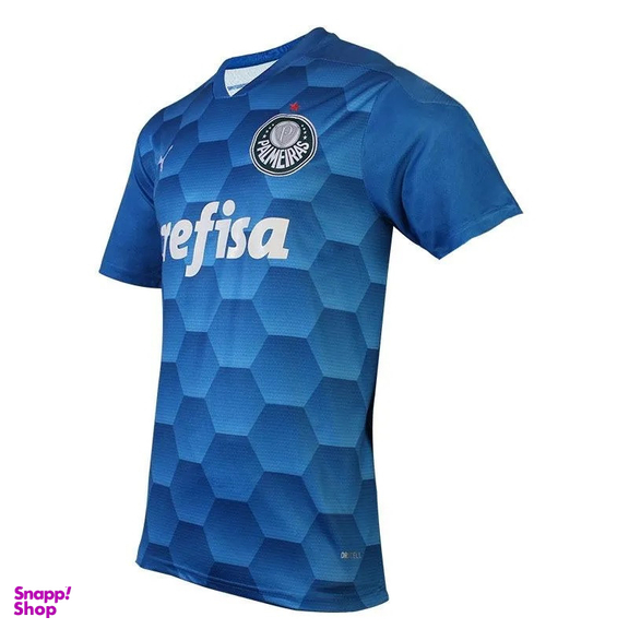 تیشرت ورزشی پسرانه مدل پالمیراس کد NK-3354 رنگ آبی