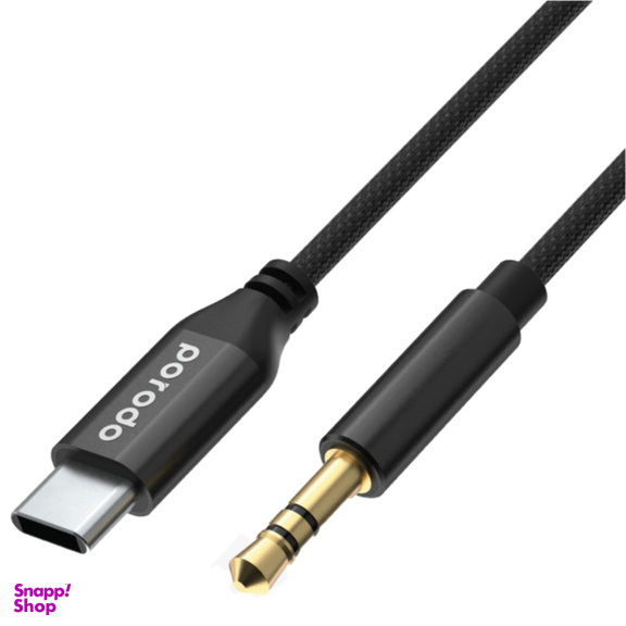 کابل تبدیل Jack 3.5mm به Type-C پرودو مدل PD-AXC12 طول 1.2 متر