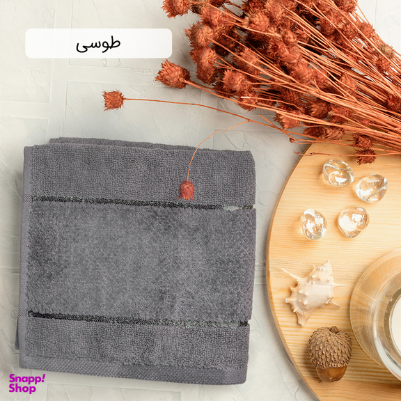 حوله دستی هیرو طرح ماکرو سایز 40×80 سانتی متر