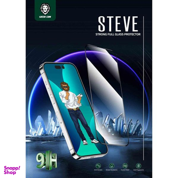 محافظ صفحه نمایش گرین لاین مدل Steve Clear مناسب برای گوشی موبایل اپل iPhone 13 Pro Max/ 14 Plus