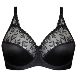 سوتین زنانه شاندرمن مدل فنردار مارانتا کد 5080-2280-04 رنگ مشکی