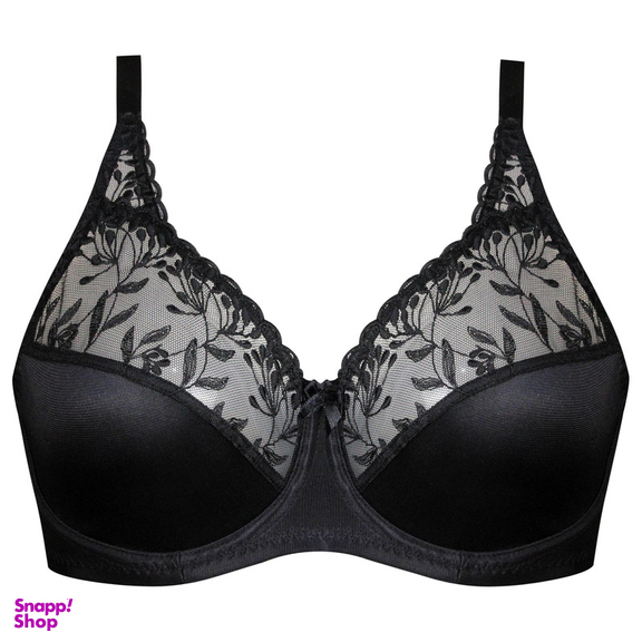 سوتین زنانه شاندرمن مدل فنردار مارانتا کد 5080-2280-04 رنگ مشکی