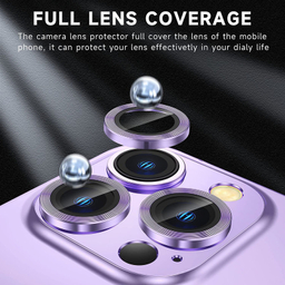 محافظ لنز دوربین بوف مدل HD-ColorLenz مناسب برای گوشی موبایل اپل Iphone 14 Pro Max / 14 Pro