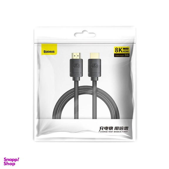 کابل HDMI باسئوس مدل CAKGQ-J01 8K طول 1 متر