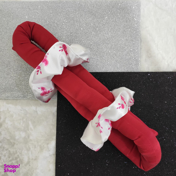 بیگودی مدل کرلی ربان طرح شکوفه گیلاس