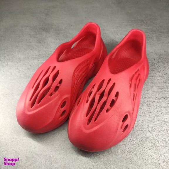 دمپایی ساحلی پاپا مدل فضایی رنگ قرمز