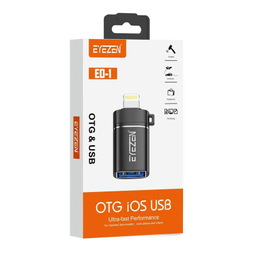 مبدل USB OTG به لایتنینگ اِیزن مدل EO-1