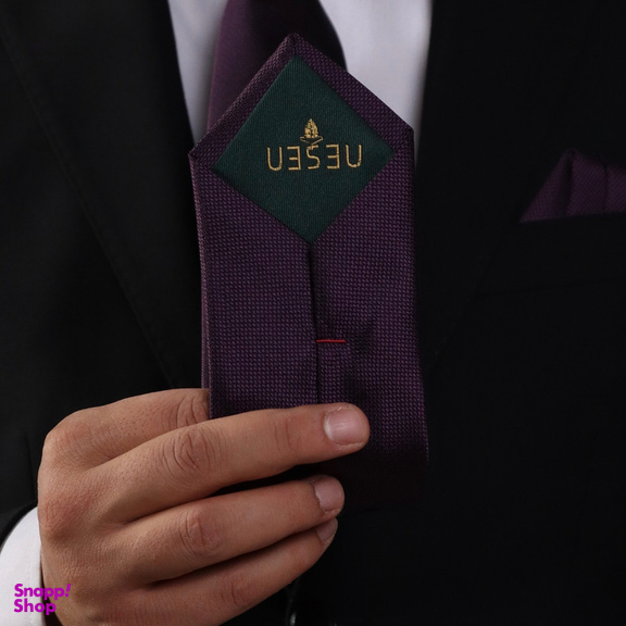 ست کراوات و دستمال جیب مردانه نسن کد S7