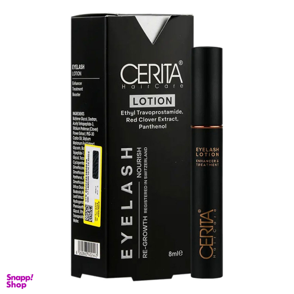 محلول مژه تقویت کننده سریتا مدل Re-Growth حجم 8 میلی لیتر