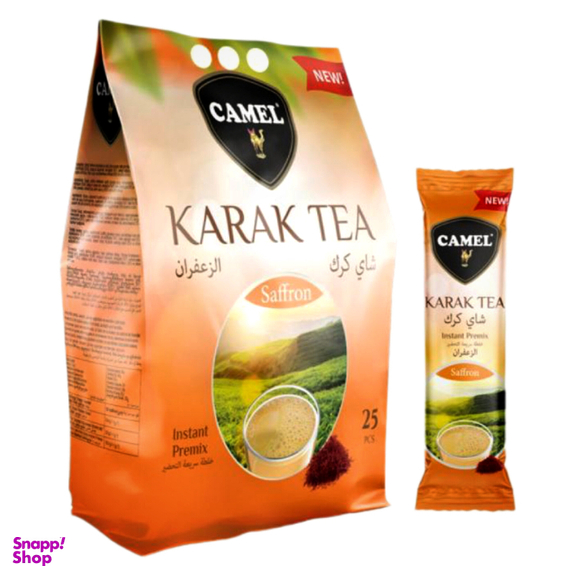 چای کرک زعفرانی کمل وزن 500 گرم