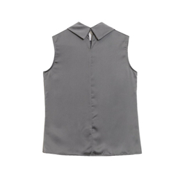 تاپ زنانه برنس مدل سپینود رنگ طوسی