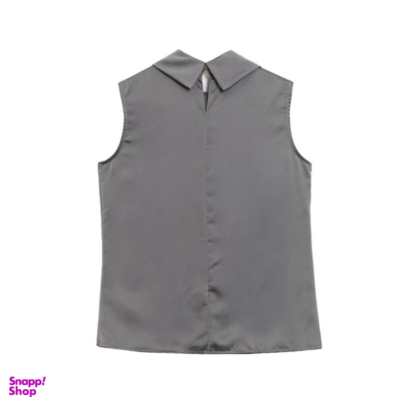 تاپ زنانه برنس مدل سپینود رنگ طوسی