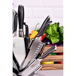 سرویس چاقو آشپزخانه 8 پارچه یونیک طرح 6 کد 5533