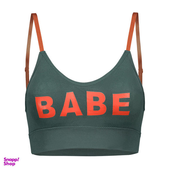 نیم تنه زنانه طرح Bebe 2 رنگ سبز تیره