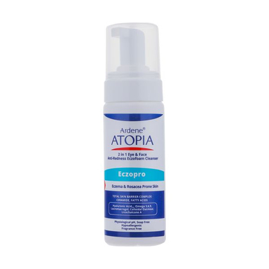 فوم شستشوی صورت آردن آتوپیا مدل ECZOPRO حجم 150 میلی لیتر