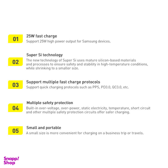 شارژر دیواری باسئوس مدل Super Si