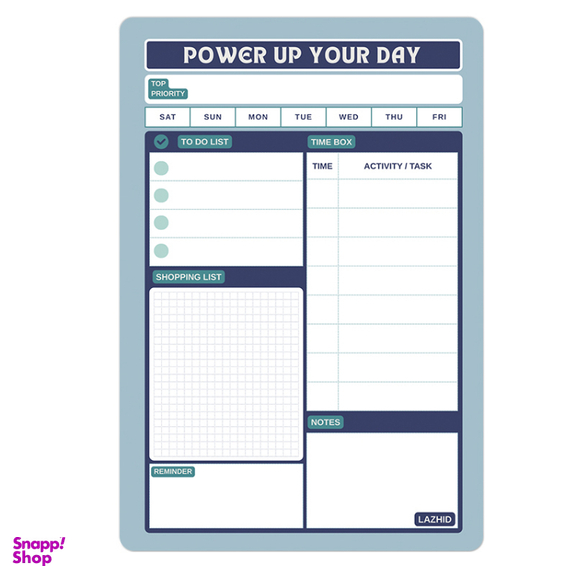 مگنت یخچال لاژید مدل پلنر روزانه کد MGNT071 سایز 20×30 سانتی متر