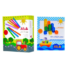 بازی آموزشی کارا مدل چوب خط و چینه کد z3 بسته 2 عددی