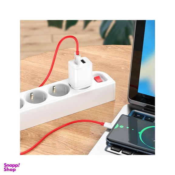 کابل تبدیل USB به USB-C هوکو مدل X87 طول 1 متر