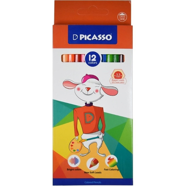 مداد رنگی 12 رنگ پیکاسو مدل 12 Colors