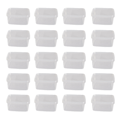 ظرف نگهدارنده فریزری مایکروویوی پولاد پویش گنجایش 500 سی سی کد 41 مجموعه 20 عددی