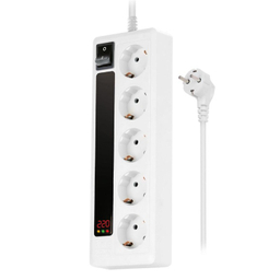 محافظ دیجیتال 5 راهی کامپیوتر و صوتی تصویری گرین لاین کد GLP105-D طول 3 متر