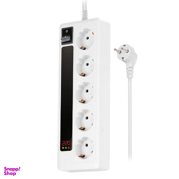 محافظ دیجیتال 5 راهی کامپیوتر و صوتی تصویری گرین لاین کد GLP105-D طول 3 متر