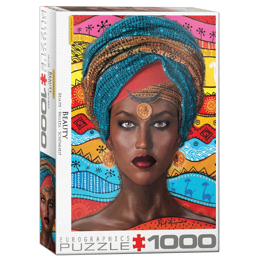 پازل 1000 تکه یوروگرافیکس پازلز مدل Beauty کد 5620-6000