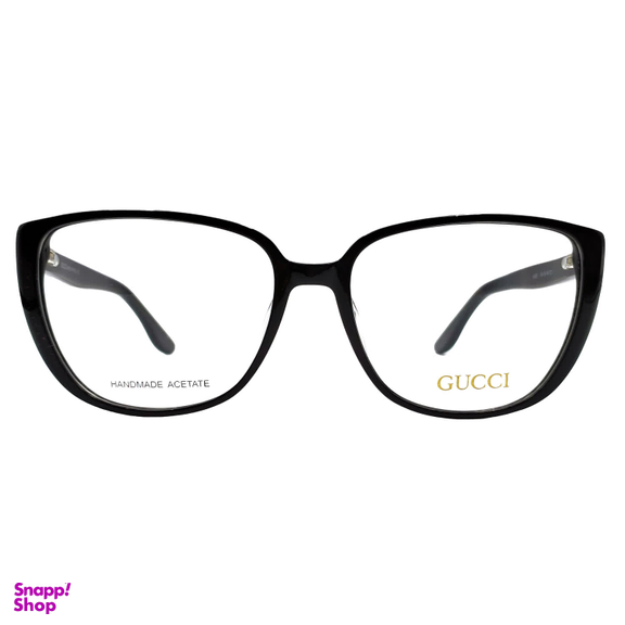 عینک طبی زنانه طرح مدل gg57c1 رنگ مشکی