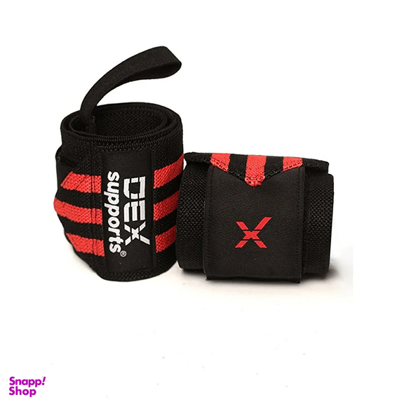 مچ بند بدنسازی مدل Wrist Wraps بسته 2 عددی