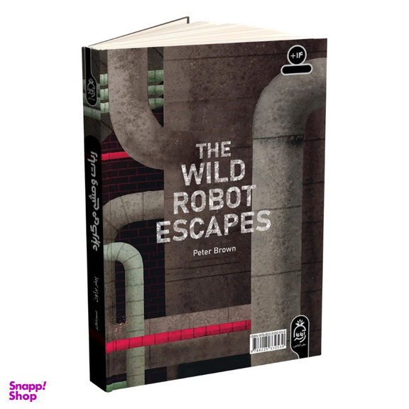 کتاب ربات وحشی می گریزد اثر پیتر براون انتشارات آناناس