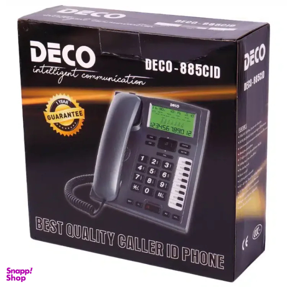 تلفن رومیزی باسیم دکو مدل DECO 885CID