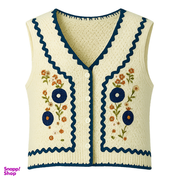 جلیقه بافتنی زنانه مدل کاتلین کد M5193