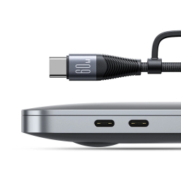 کابل دیتا USB/Type-C به Lightning/Type-C جوی روم مدل SA37-2T2 طول 1.2 متر