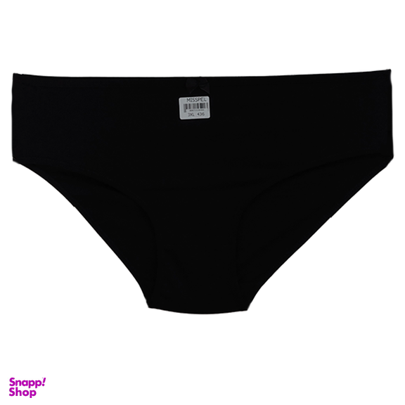 شورت زنانه میسپل کد b-1059-03 رنگ مشکی
