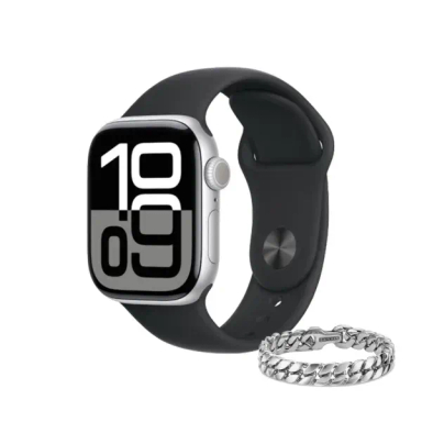 ست ساعت هوشمند و دستنبد جی اس یس مدل M66 PRO سایز 47 میلی‌ متر