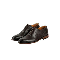 کفش رسمی مردانه کروکو مدل راشا رنگ قهوه ای