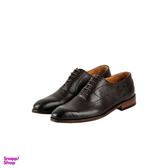 کفش رسمی مردانه کروکو مدل راشا رنگ قهوه ای