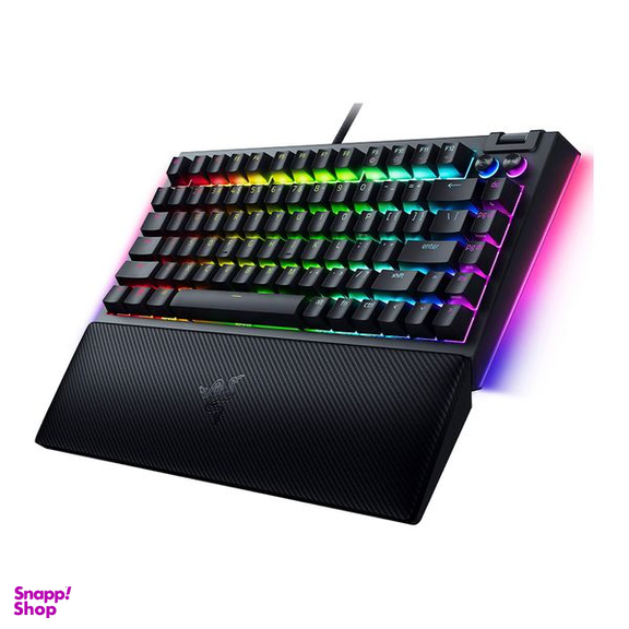 کیبورد مخصوص بازی ریزر مدل RAZER BLACKWIDOW V4 75