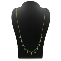 گردنبند طلا 18 عیار زنانه کاپانی مدل kn085