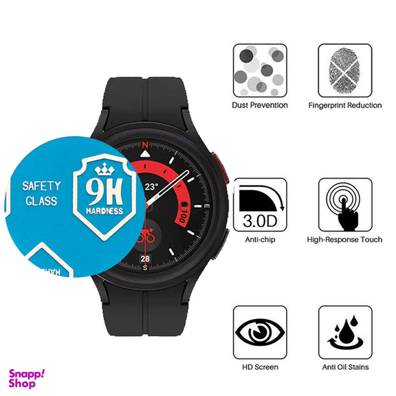 محافظ صفحه نمایش بوف مدل Silicone-G مناسب برای ساعت هوشمند سامسونگ Galaxy Watch 5 Pro