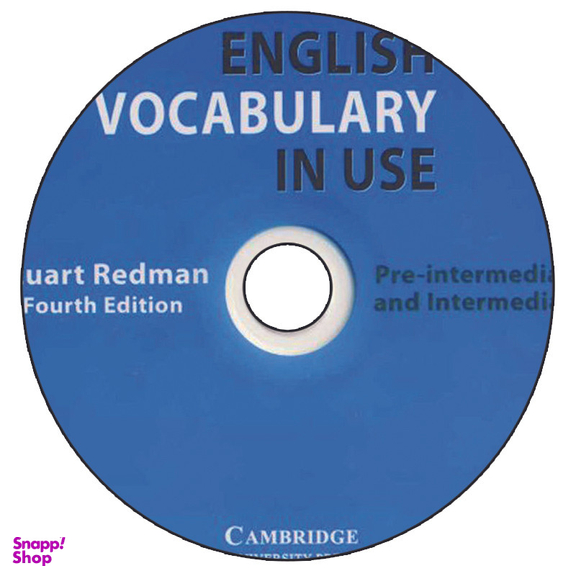 کتاب English Vocabulary In Use Pre-Intermediate اثر Stuart Redman انتشارات الوند پویان به همراه سی دی