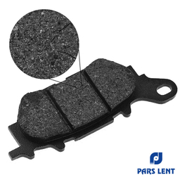 لنت ترمز جلو موتور سیکلت لنت پارس مدل 50026 مناسب برای تی وی اس ویگو