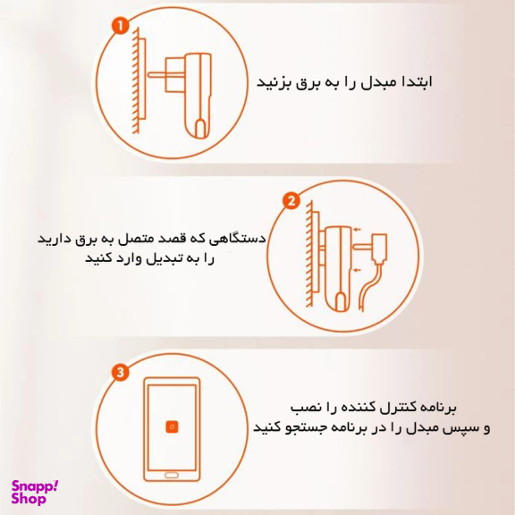 مبدل برق هوشمند الدینیو مدل SEW-1058