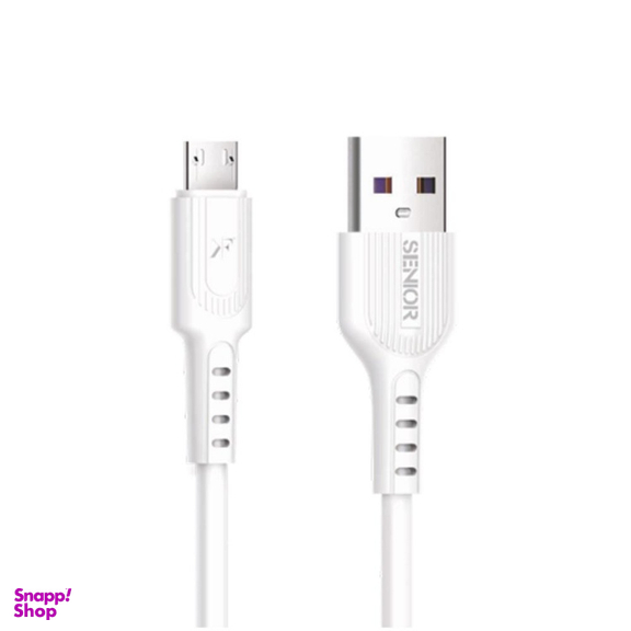 کابل دیتا USB به MicroUSB کی اف-سنیور کد KF Senior S21-M طول 1 متر