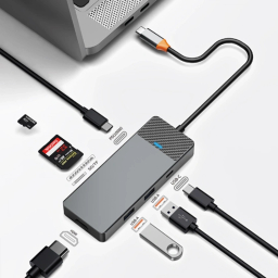 USB هاب Type-C ویوو مدل WiWU A721HD USB-C HUB